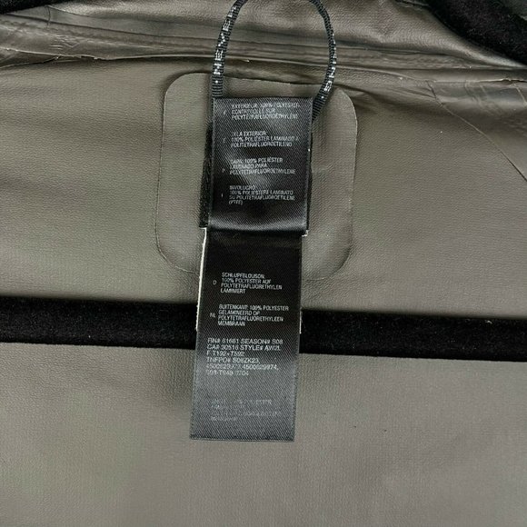 The North Face Hoodie Jacket Men's Sz S Zip Long Sleeve Waterproof Black - Picture 11 of 12